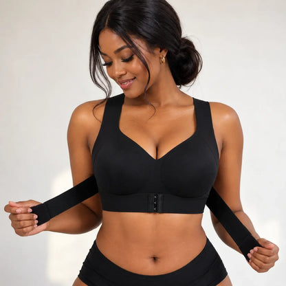Soutien-gorge 2-en-1 — Maintien de la poitrine & soutien de la posture.